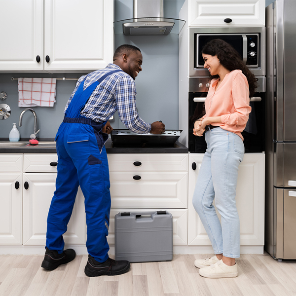 what kind of warranty do you offer on your cooktop repair services in Hartwell